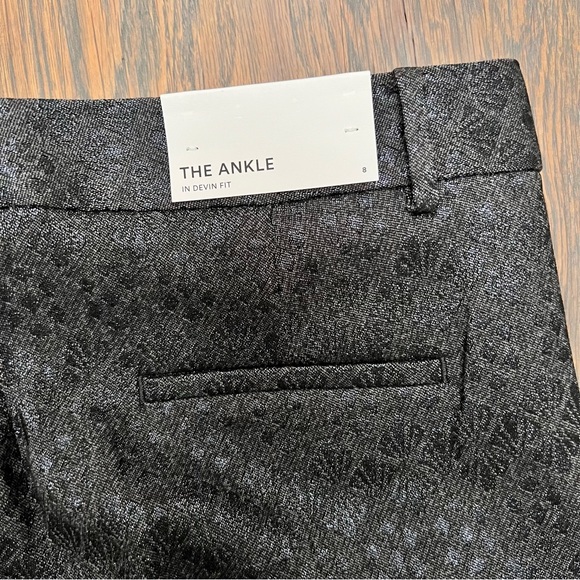 Ann Taylor Dark Gray Ankle Pant (Devin Fit) - Picture 3 of 12